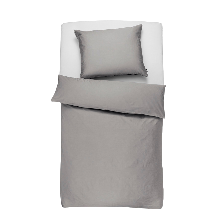 Soft satin bed linen, organic cotton bale