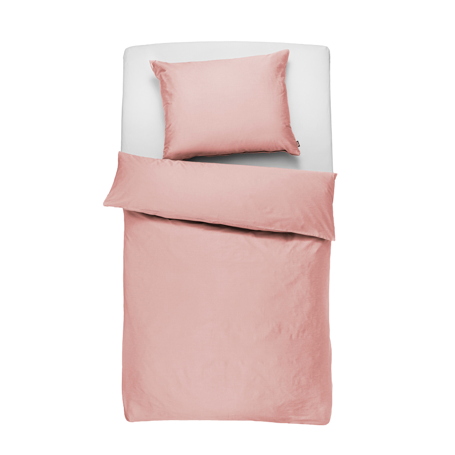 Soft satin bed linen, organic cotton bale