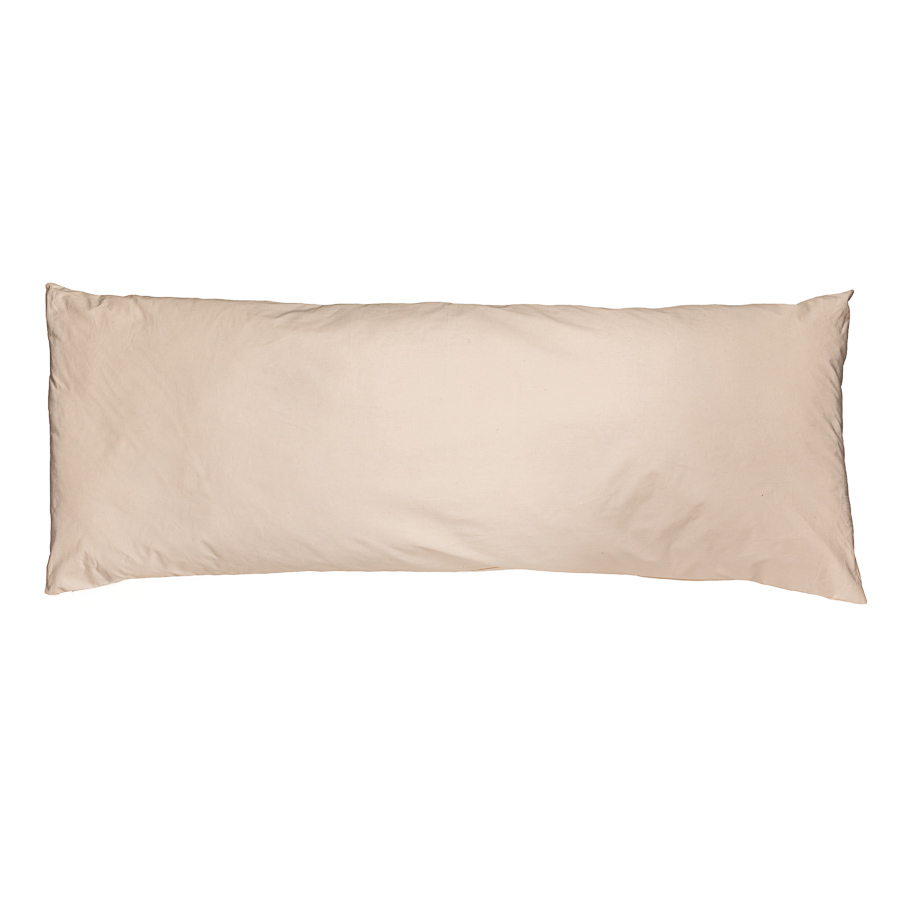 Side sleeper pillow - virgin wool with Swiss stone pine shavings, organic