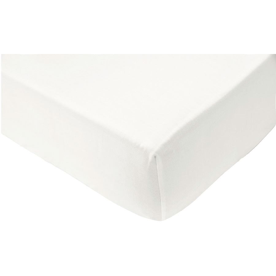 Twisted jersey fitted sheets with elastane, organic cotton