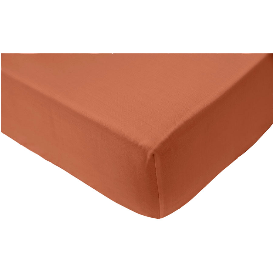 Twisted jersey fitted sheets with elastane, organic cotton