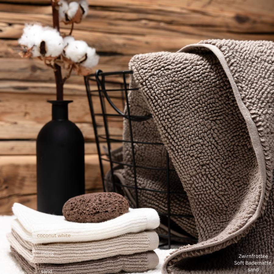 Twisted terry cloth, organic cotton & Cradle to Cradle Certified® Gold