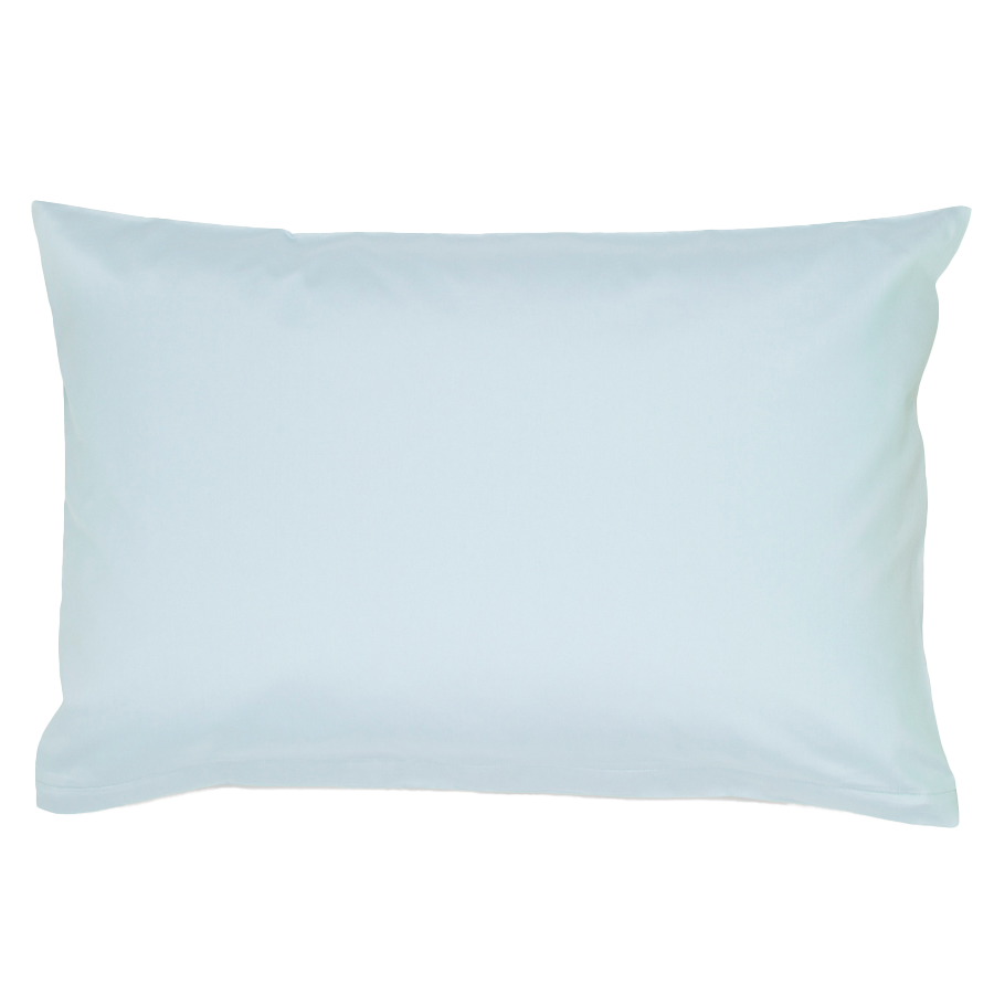 Fine satin cushion covers, organic cotton