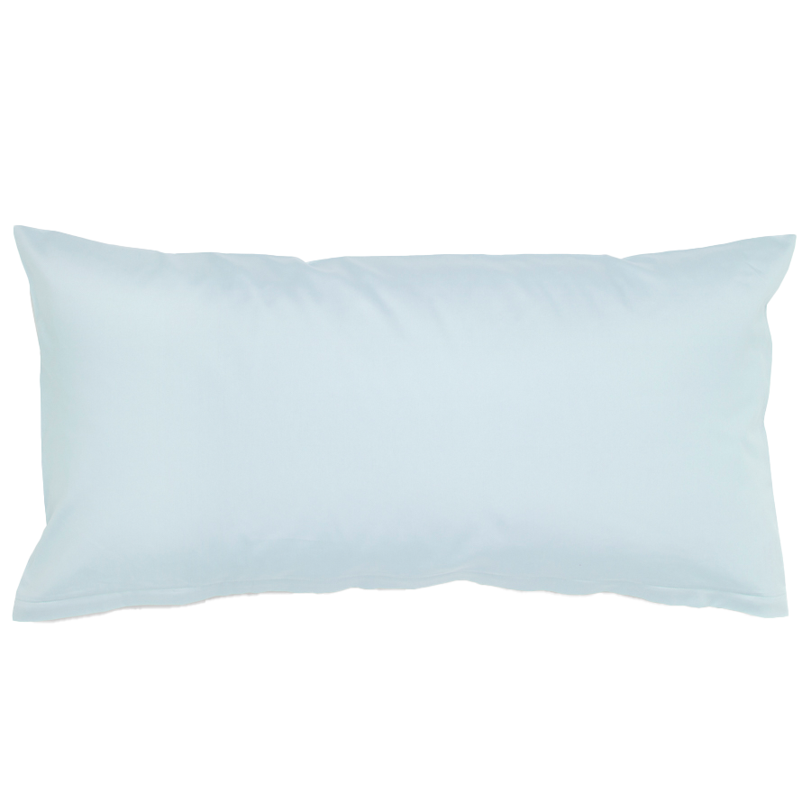 Fine satin cushion covers, organic cotton