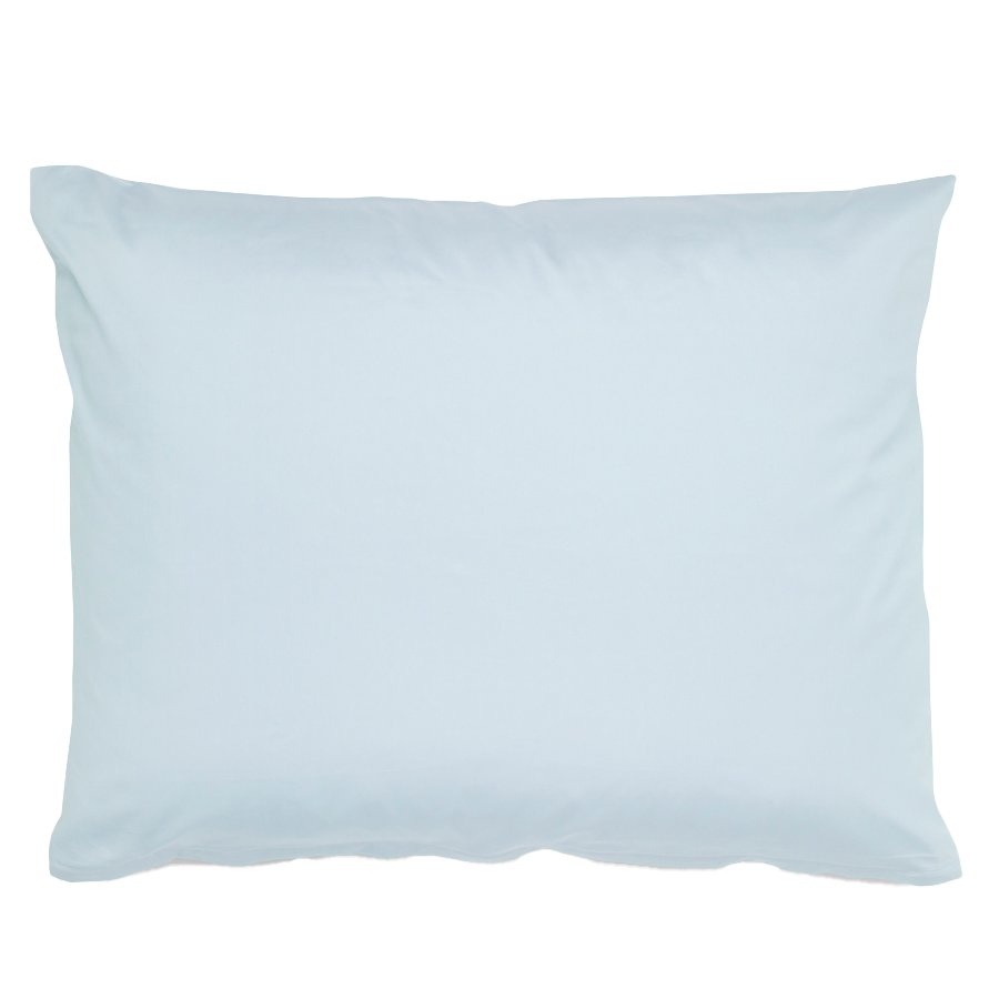 Fine satin cushion covers, organic cotton