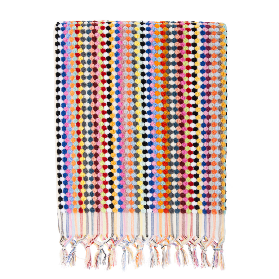 Terry cloth bath towels stripes popcorn, pure cotton