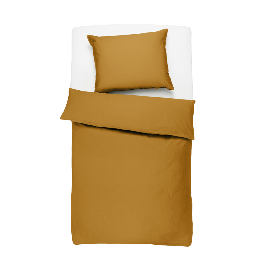 Fine satin bed linen, organic cotton