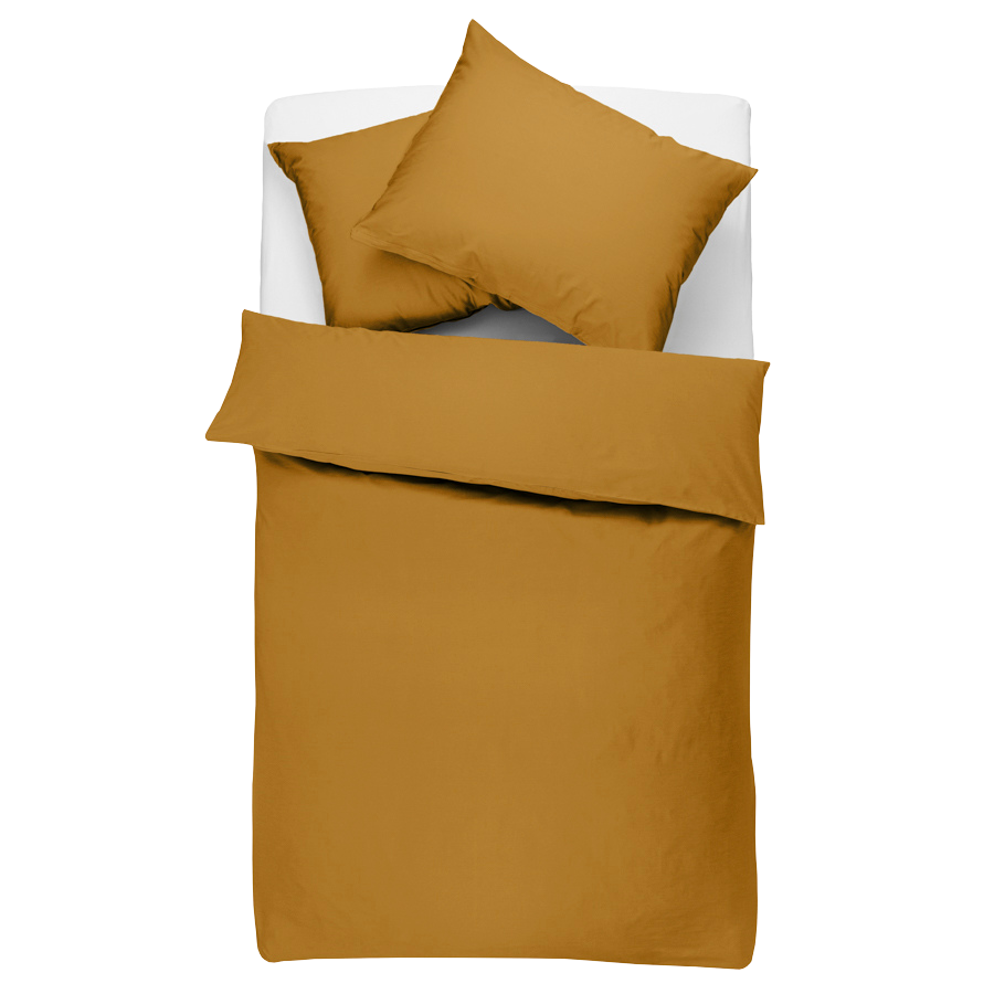 Fine satin bed linen, organic cotton