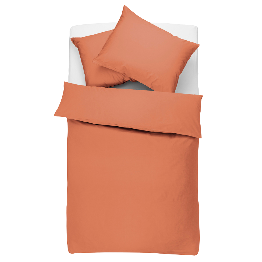 Fine satin bed linen, organic cotton