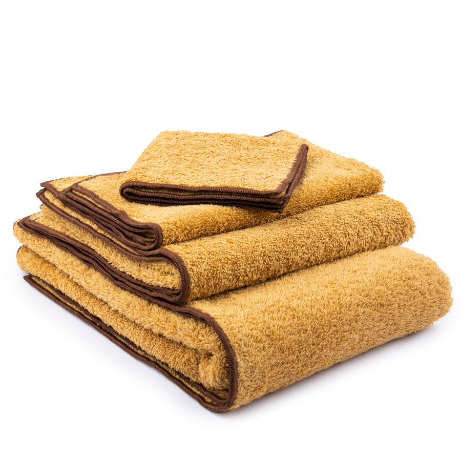 Terry cloth, pure cotton - with rolled border