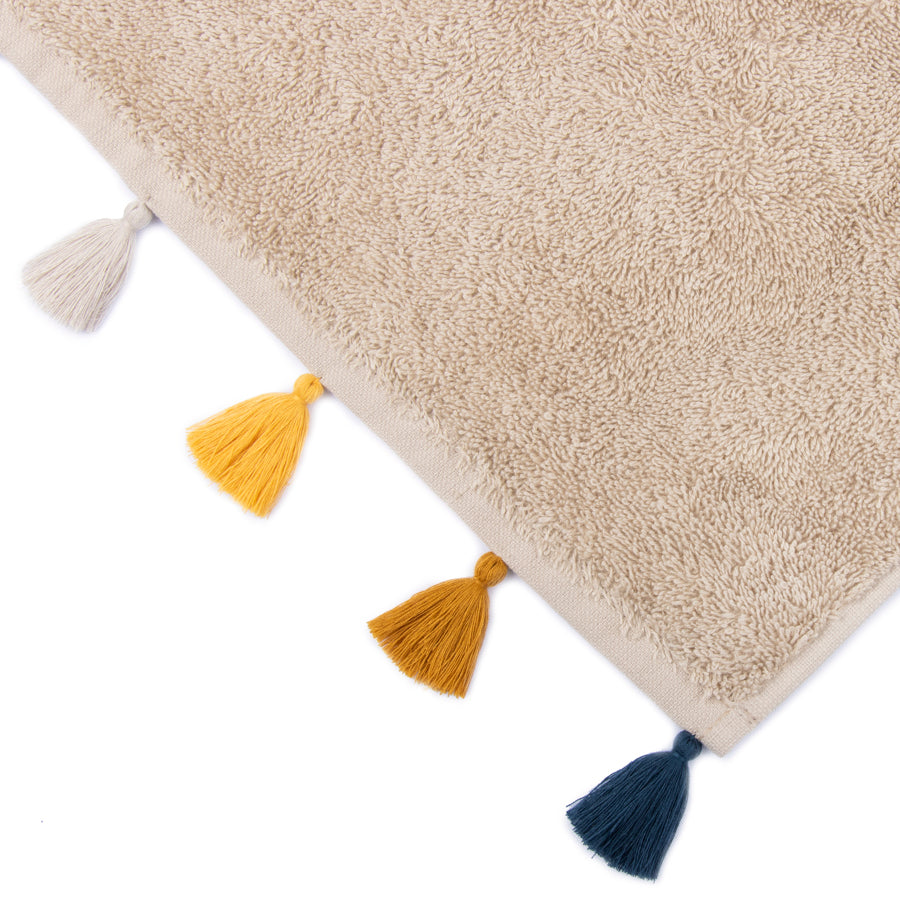 Terry cloth, pure cotton - with bobbles