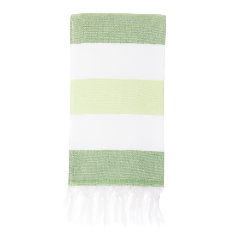 Hamam terry towel reversible block stripe