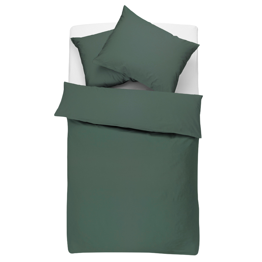 Fine satin bed linen, organic cotton