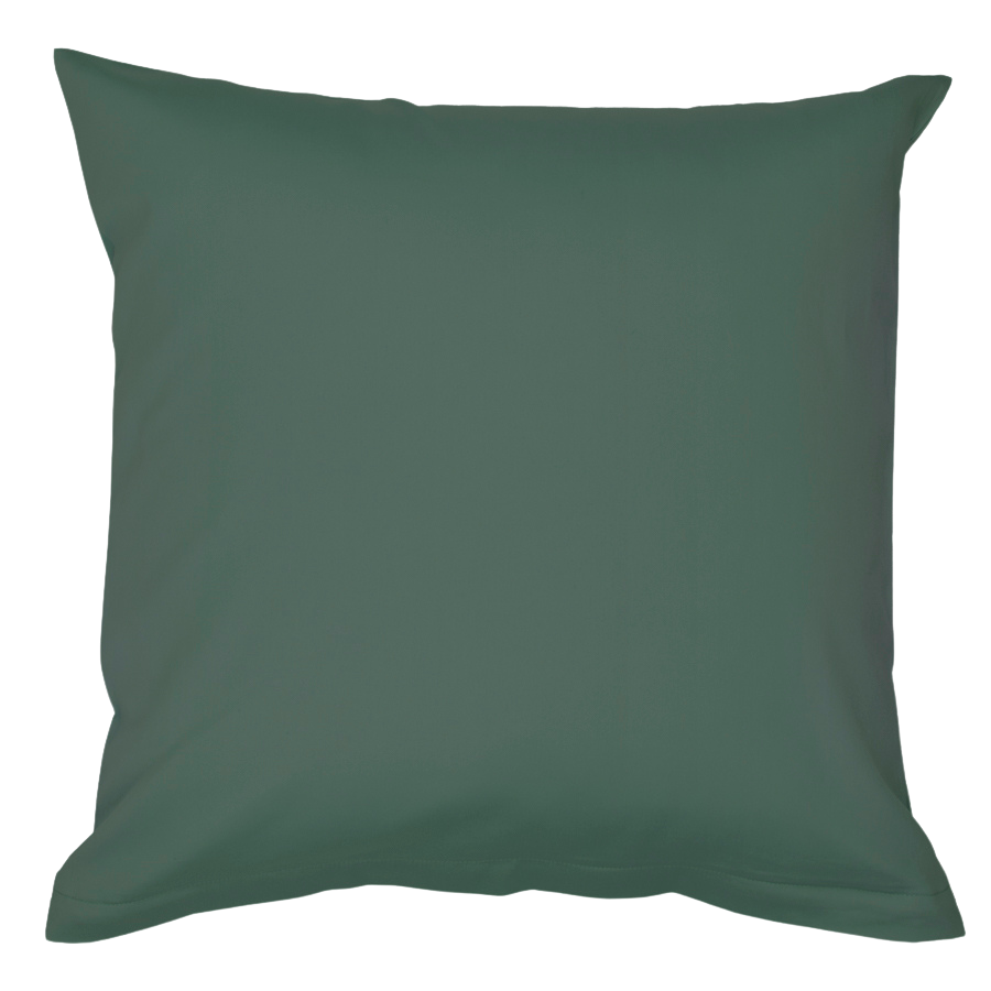Fine satin cushion covers, organic cotton