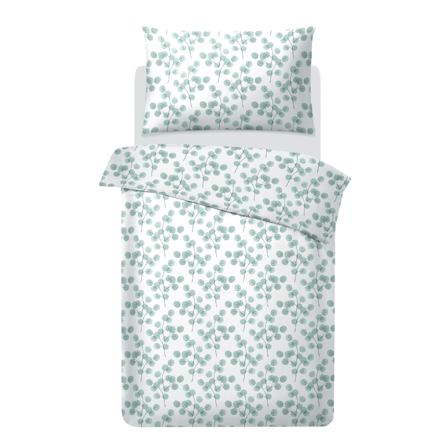 Percale bed linen patterned, organic cotton