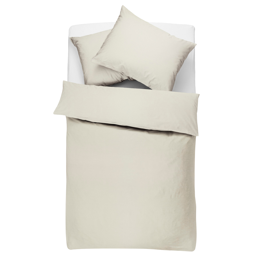 Fine satin bed linen, organic cotton