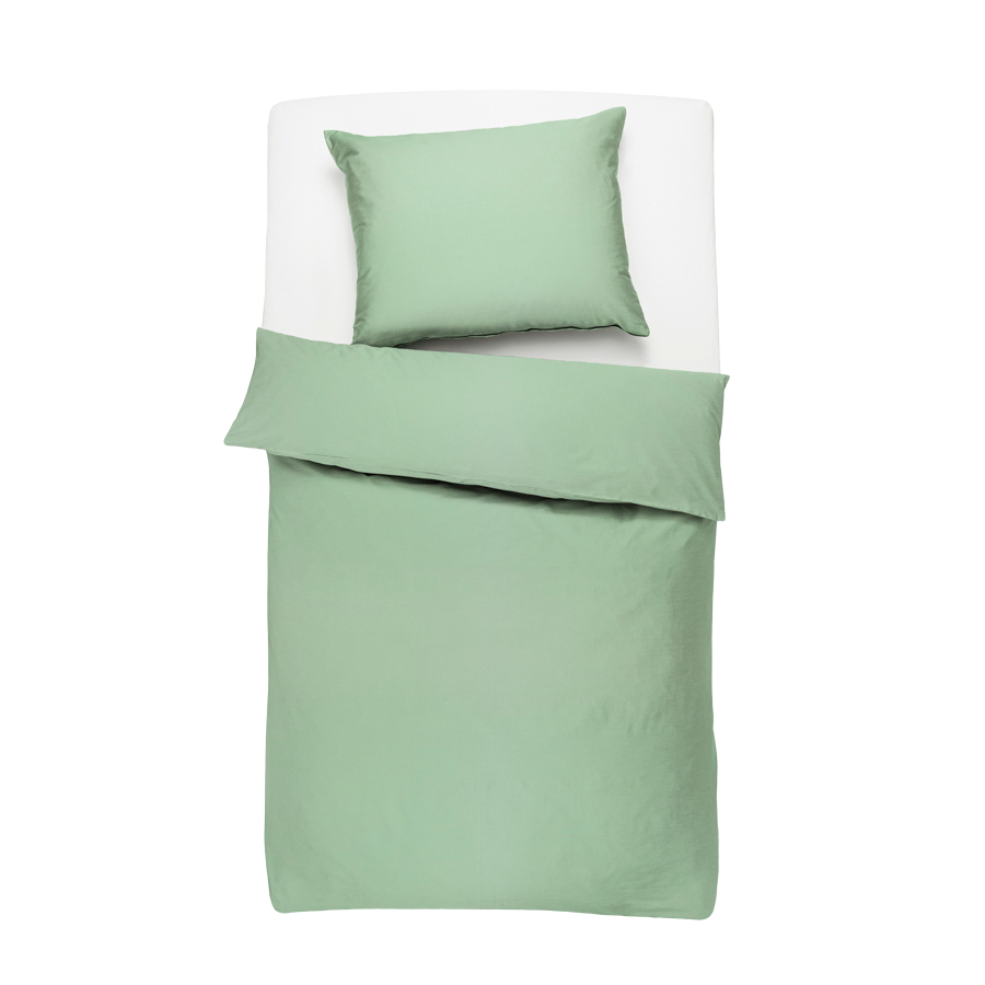 Fine satin bed linen, organic cotton