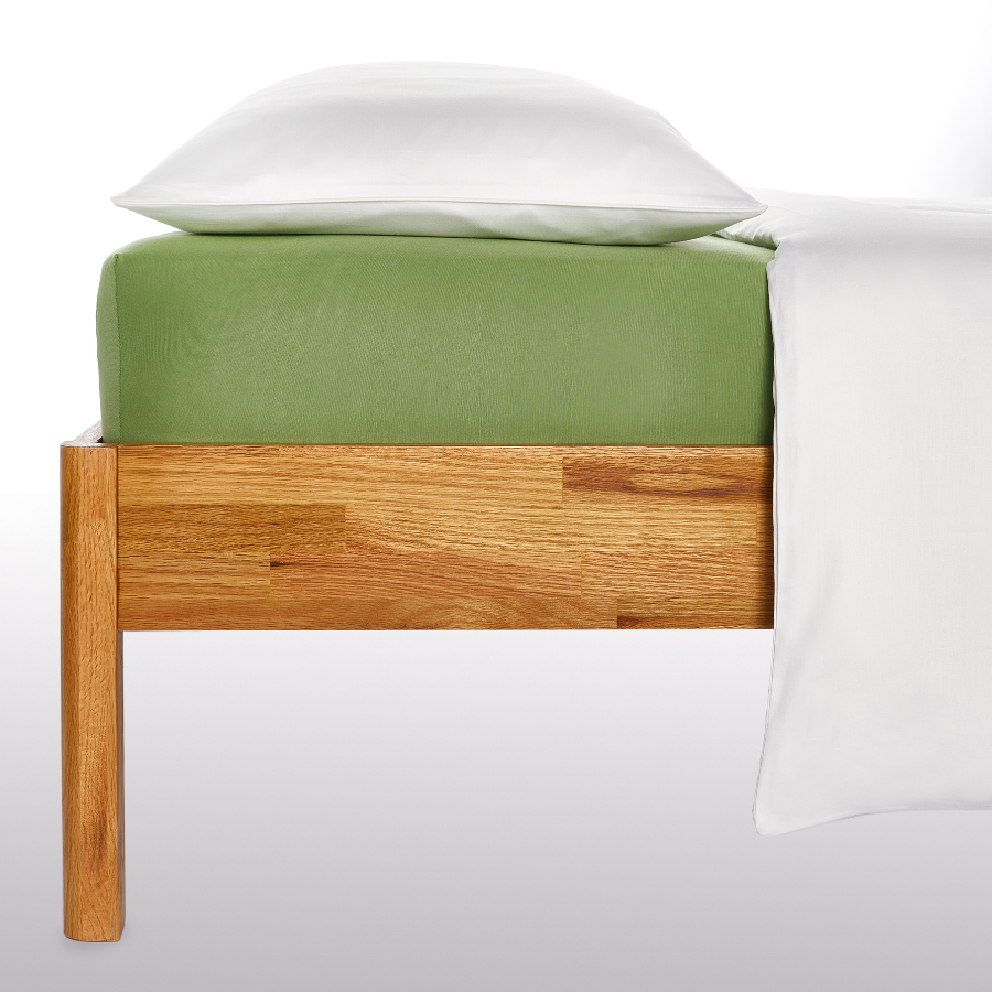 Jersey fitted sheets with elastane