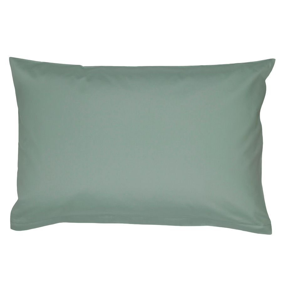 Fine satin cushion covers, organic cotton