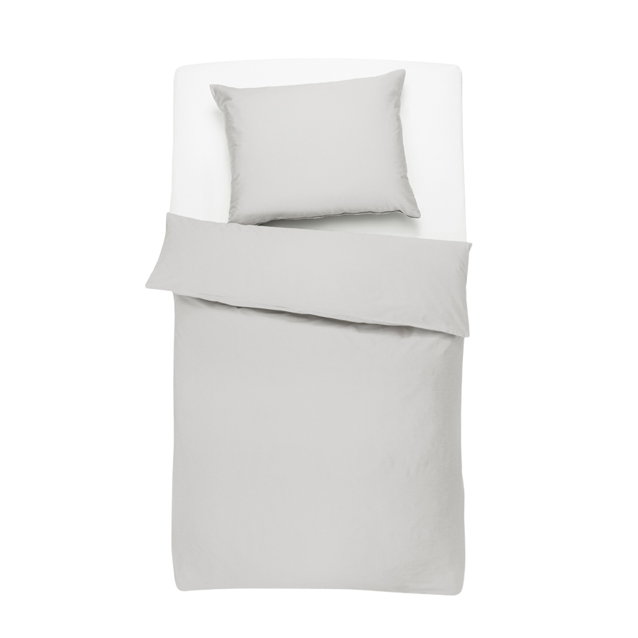 Fine satin bed linen, organic cotton