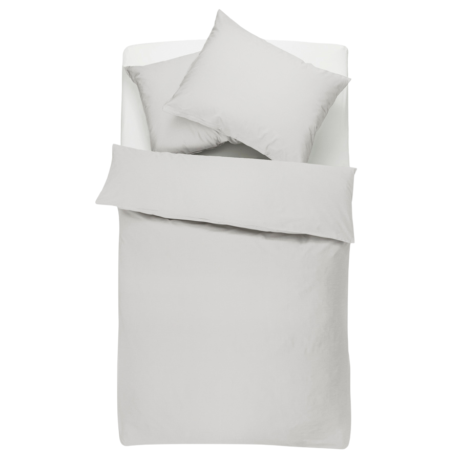 Fine satin bed linen, organic cotton