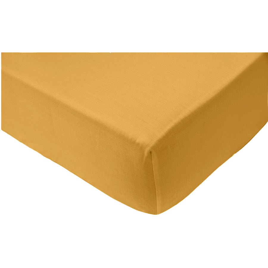 Twisted jersey fitted sheets with elastane, organic cotton