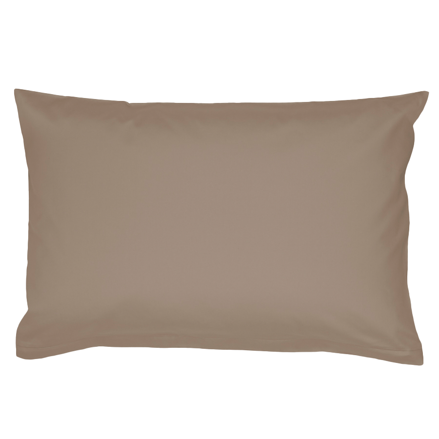 Fine satin cushion covers, organic cotton