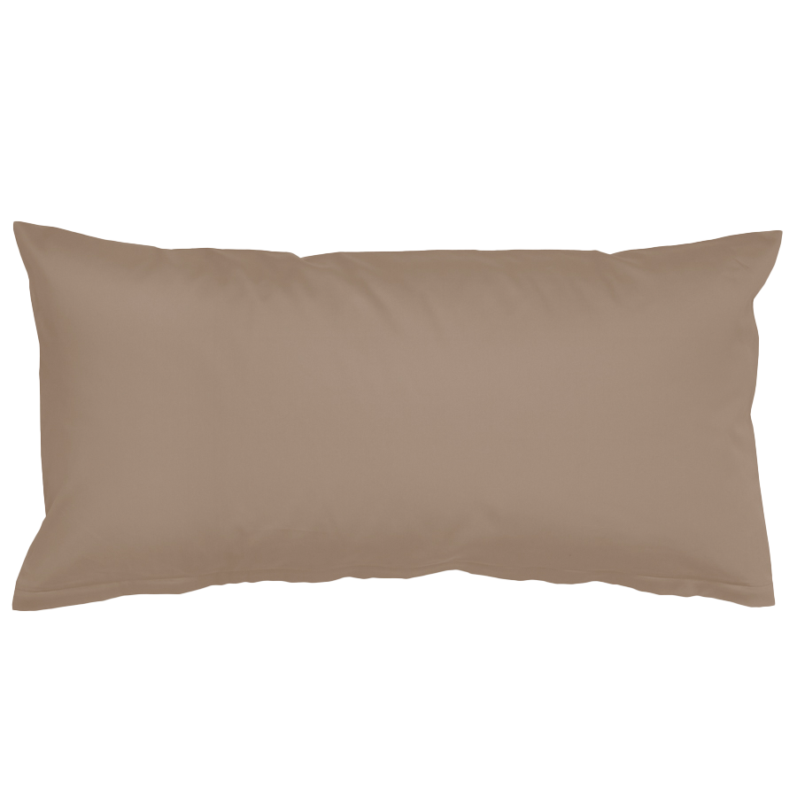 Fine satin cushion covers, organic cotton