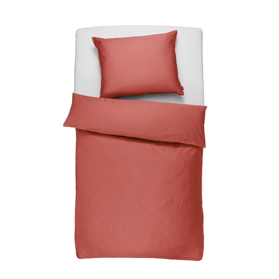 Satin bed linen, organic cotton
