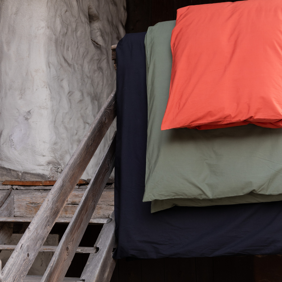 Percale soft bed linen, organic cotton & Cradle to Cradle Certified® Gold