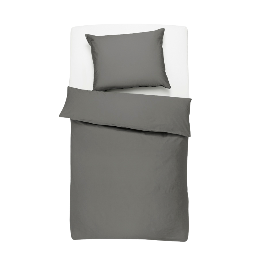 Fine satin bed linen, organic cotton