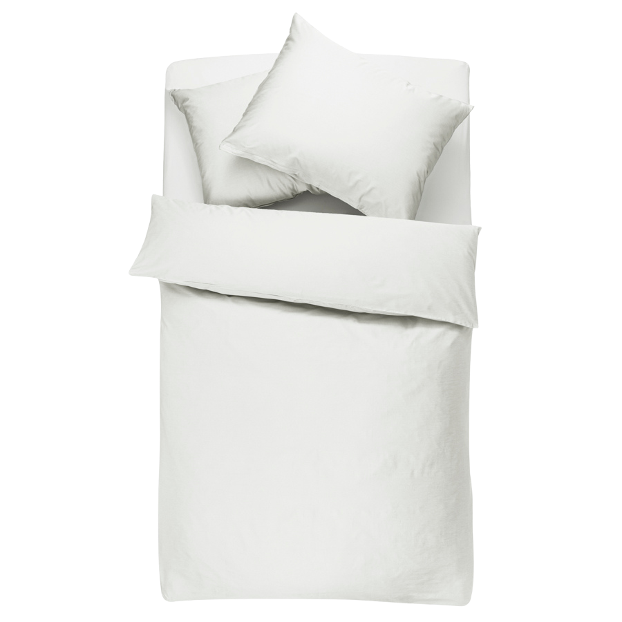 Fine satin bed linen, organic cotton