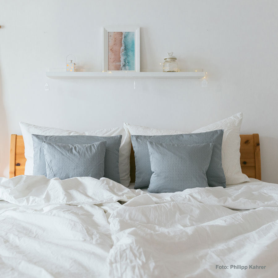 Percale soft bed linen, organic cotton & Cradle to Cradle Certified® Gold
