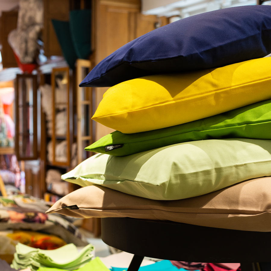 Panama cushion cover, organic cotton