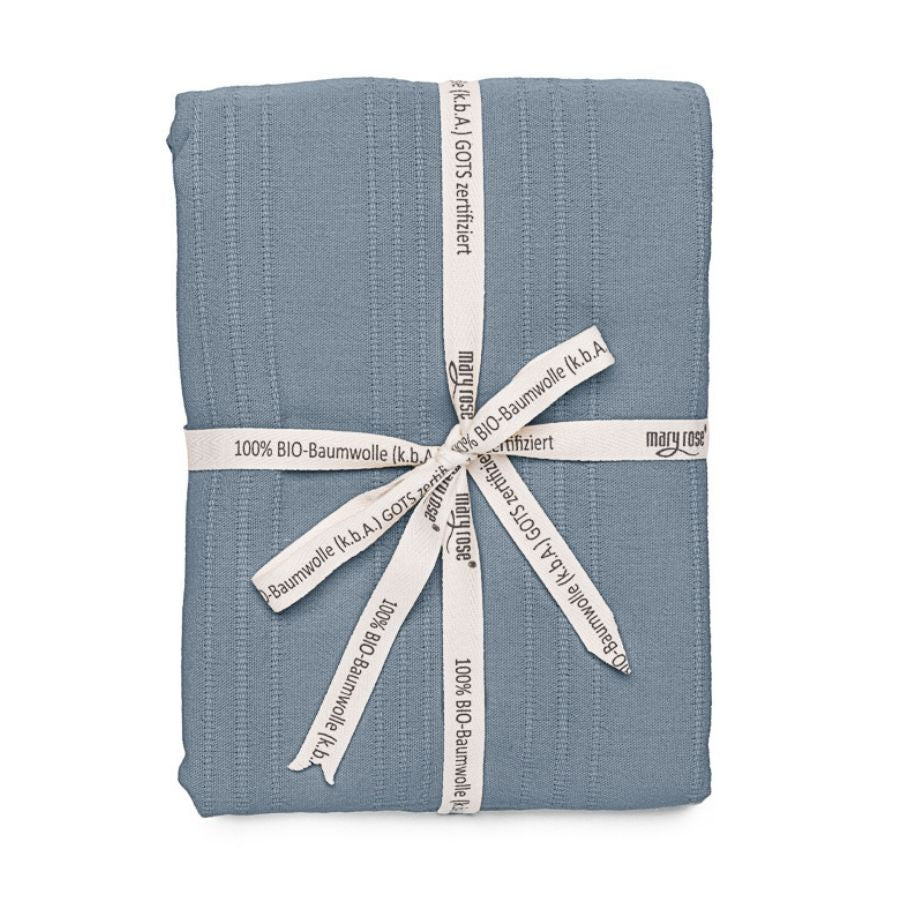 Solid throw, organic cotton
