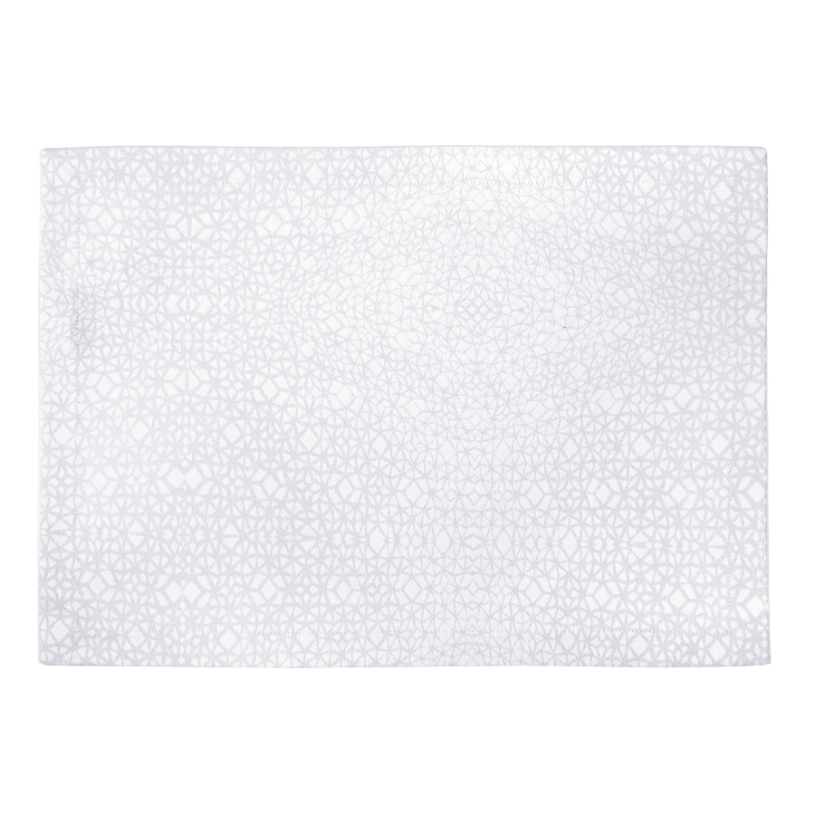 Set de table en coton avec motif graphique raffiné