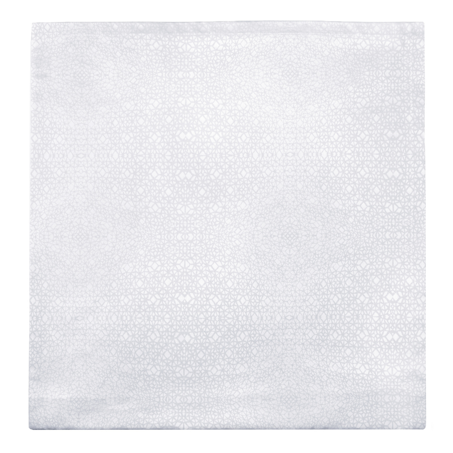 Nappe en coton avec motif graphique raffiné