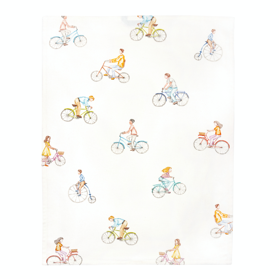 Torchons avec motif spot, coton bio