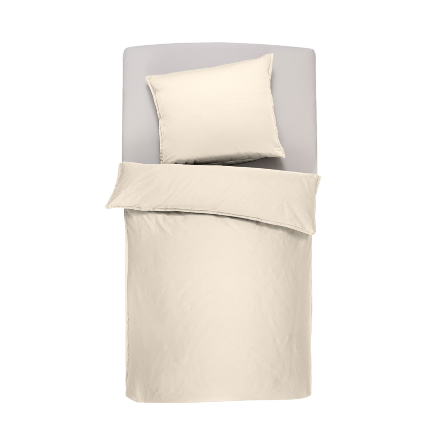 Satin/flanelle réversible, coton bio