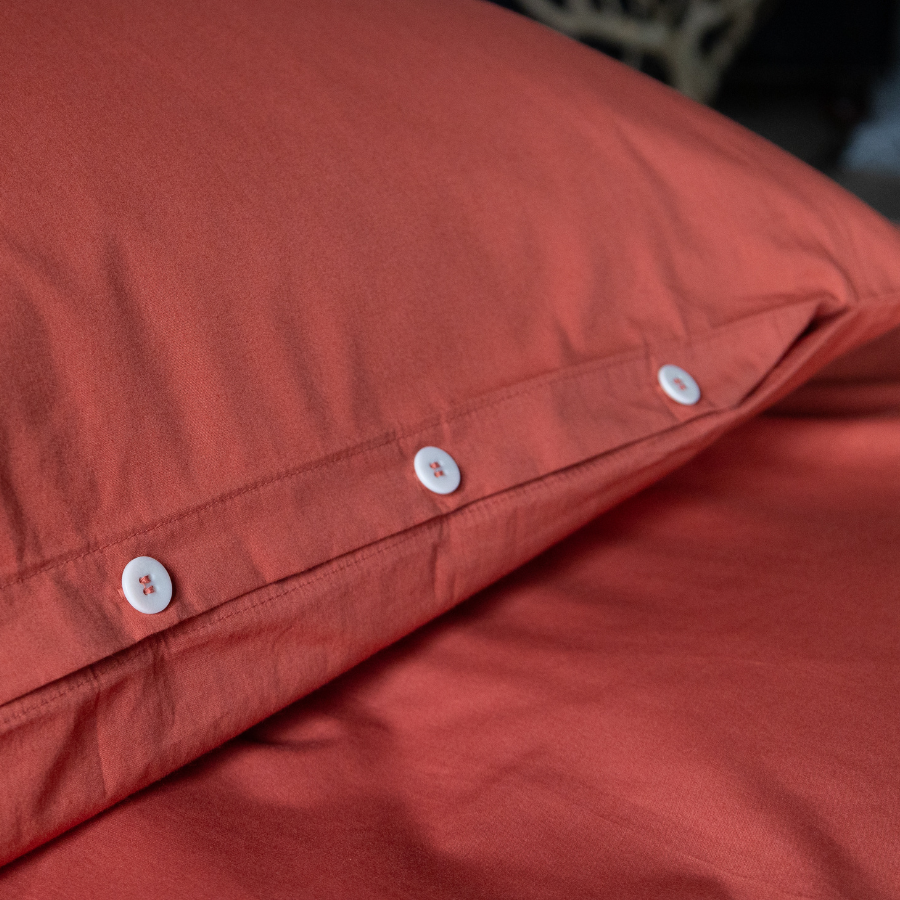 Housses de coussin en percale douce, coton bio & Cradle to Cradle Certified® Gold