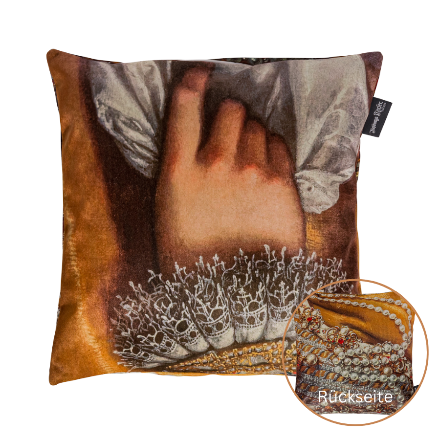 Housse de coussin en velours Collection Philippine Welser