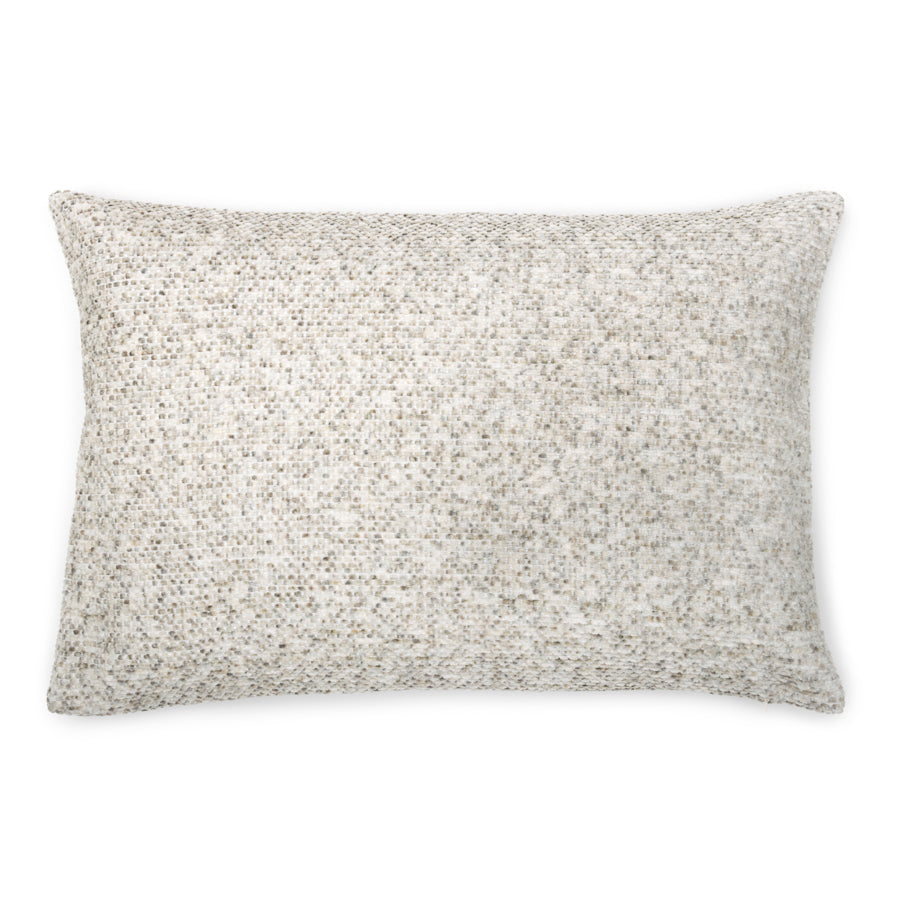 Housse de coussin en velours chiné