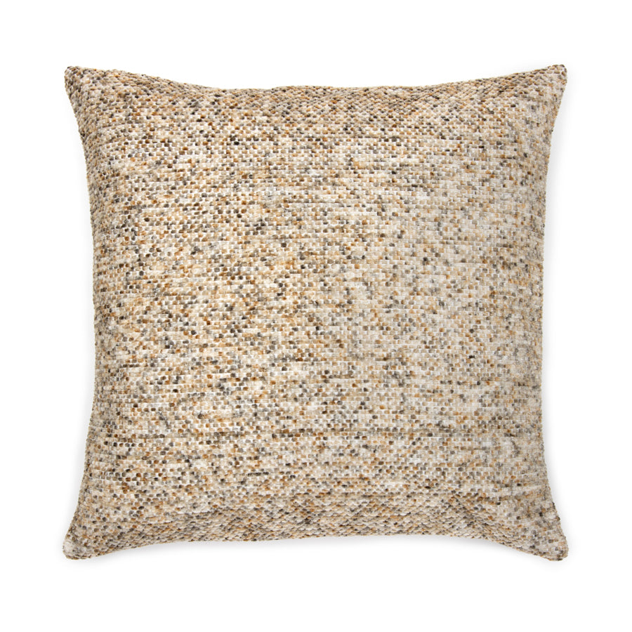 Housse de coussin en velours chiné