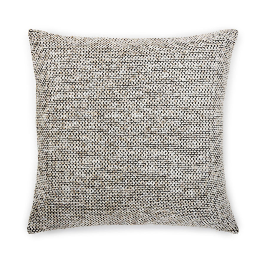 Housse de coussin en velours chiné