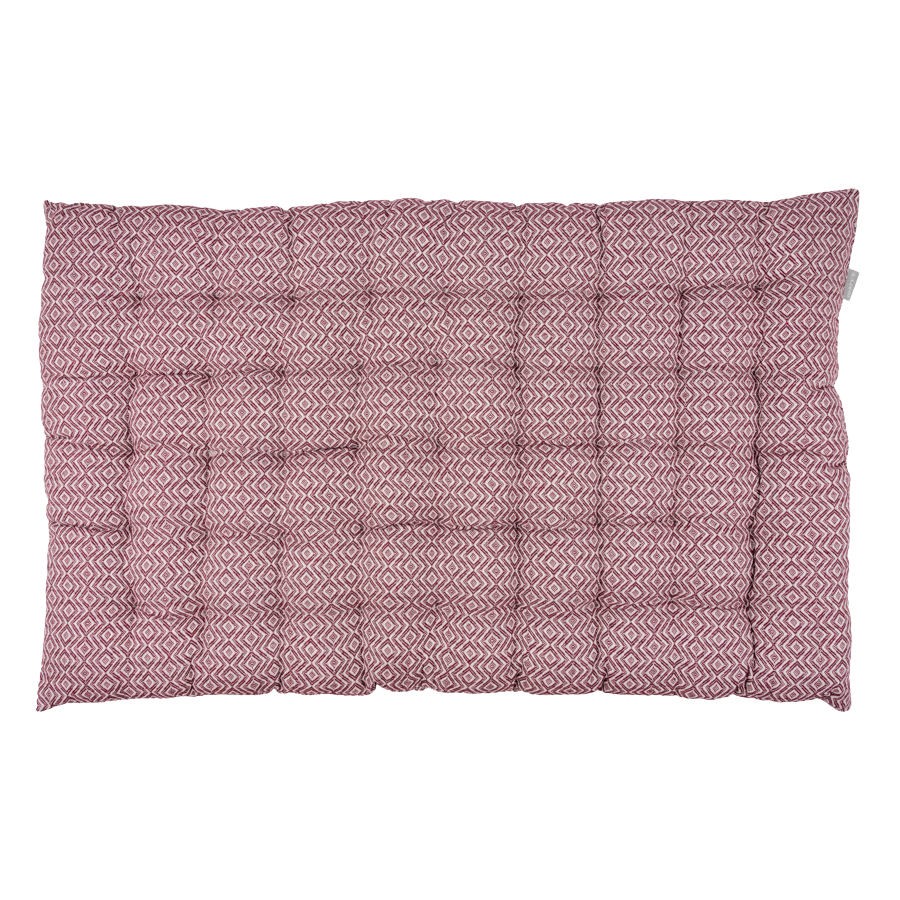 Coussin d'assise Polycotton Big Size, fabriqué à partir de tissus recyclés issus de la production textile