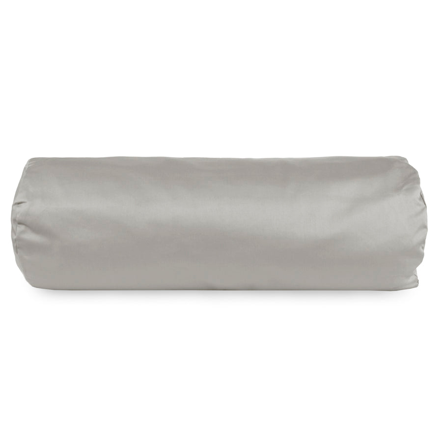 Housses en satin fin pour traversins, coton bio