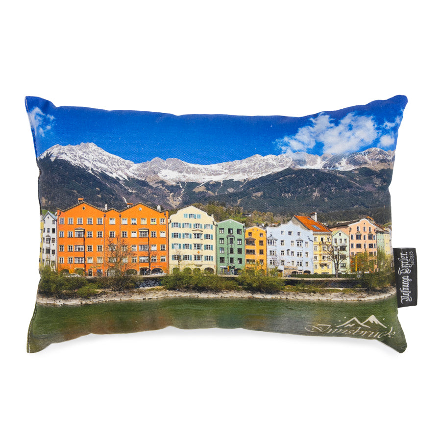 Mini-coussin Panama maisons à l'Inn, rempli