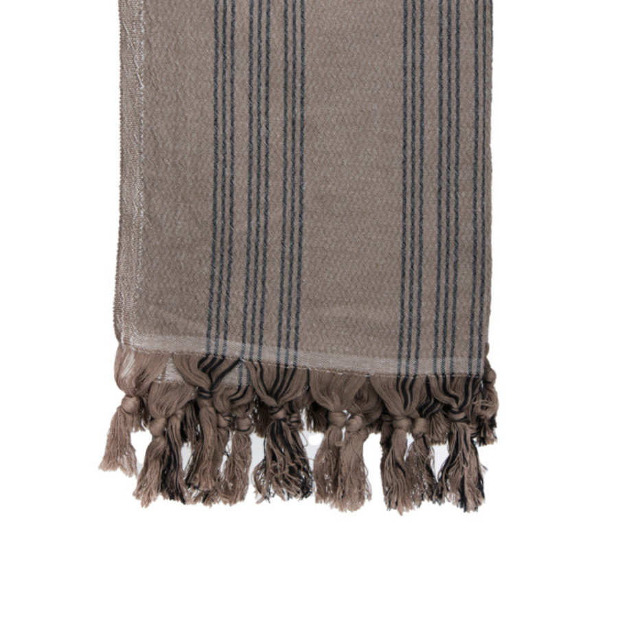 Drap de hammam à rayures
