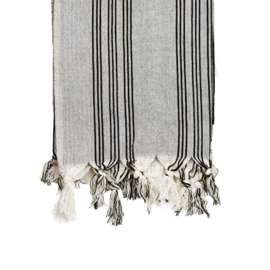Drap de hammam à rayures