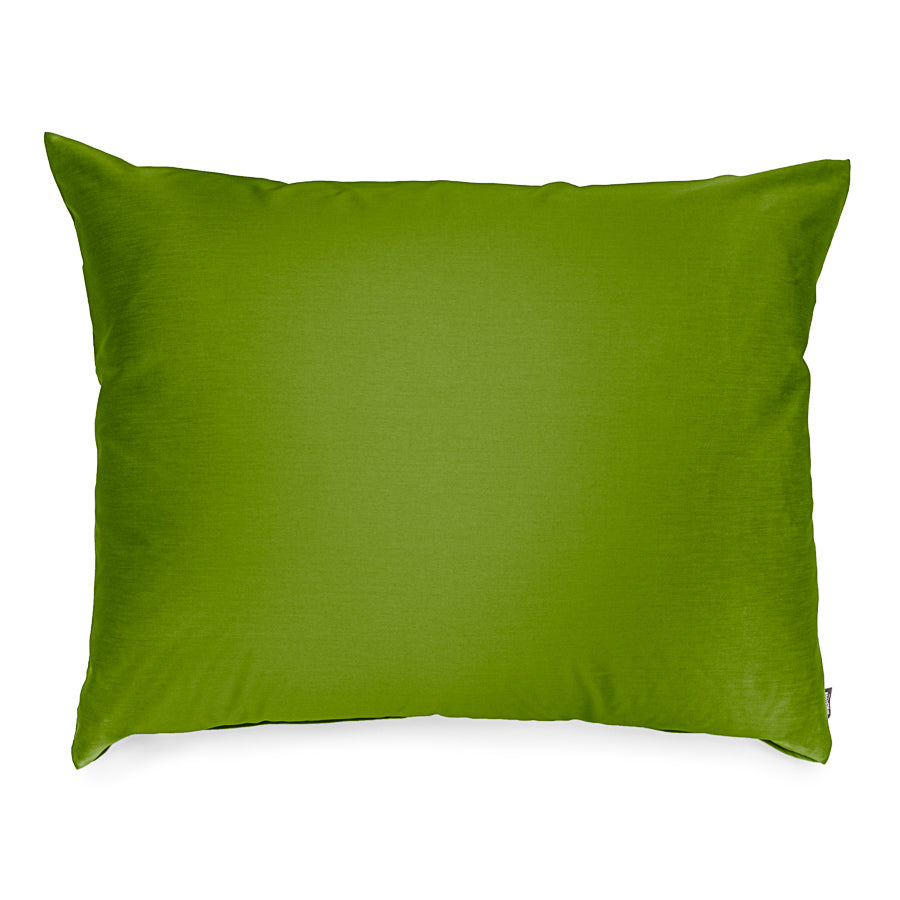 Housses de coussin en satin, coton bio